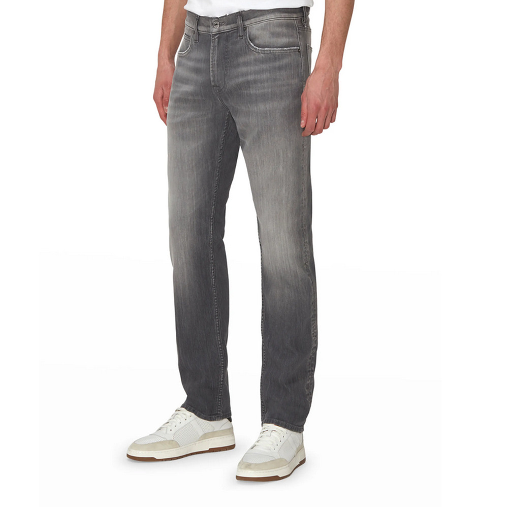 7 For All Mankind Men's Slimmy Airweft Slim Straight Jeans Gray Size 36R 3289
